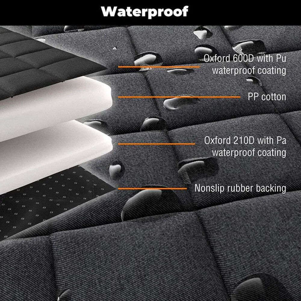 Ultimate Protection: Waterproof Dog Car Seat Cover Pad | Double-Sided Fabric Kennel | Pet Supplies Travel Car Seat Protector | Anti-Scratch Mat