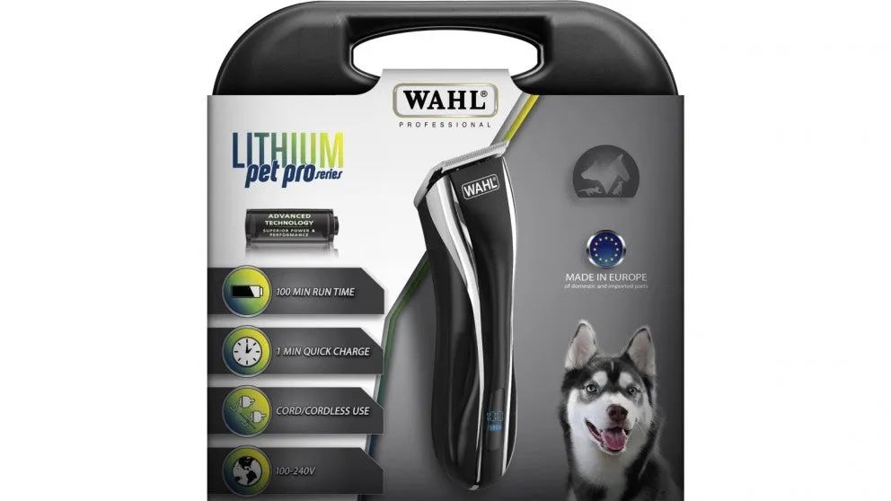 Wahl Lithium Rechargeable Pet Pro Clipper/ Long-Life Battery