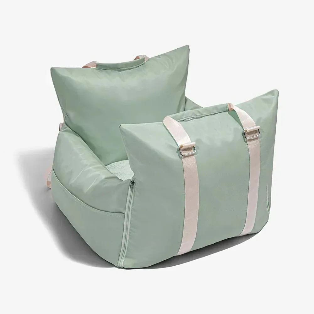 Waterproof Dog Car Seat Cover with Cushion