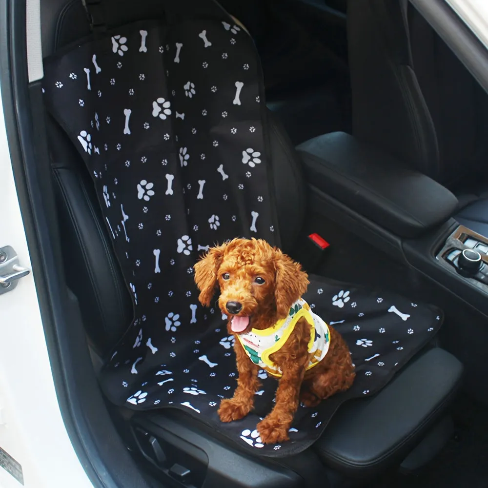 Waterproof dog Car Seat Covers 1pc2pcs4pcs  TravelFriendly EasytoClean