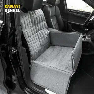 Waterproof Pet Car Seat Cover for Dogs - Durable Oxford Hammock with Foldable Travel Design