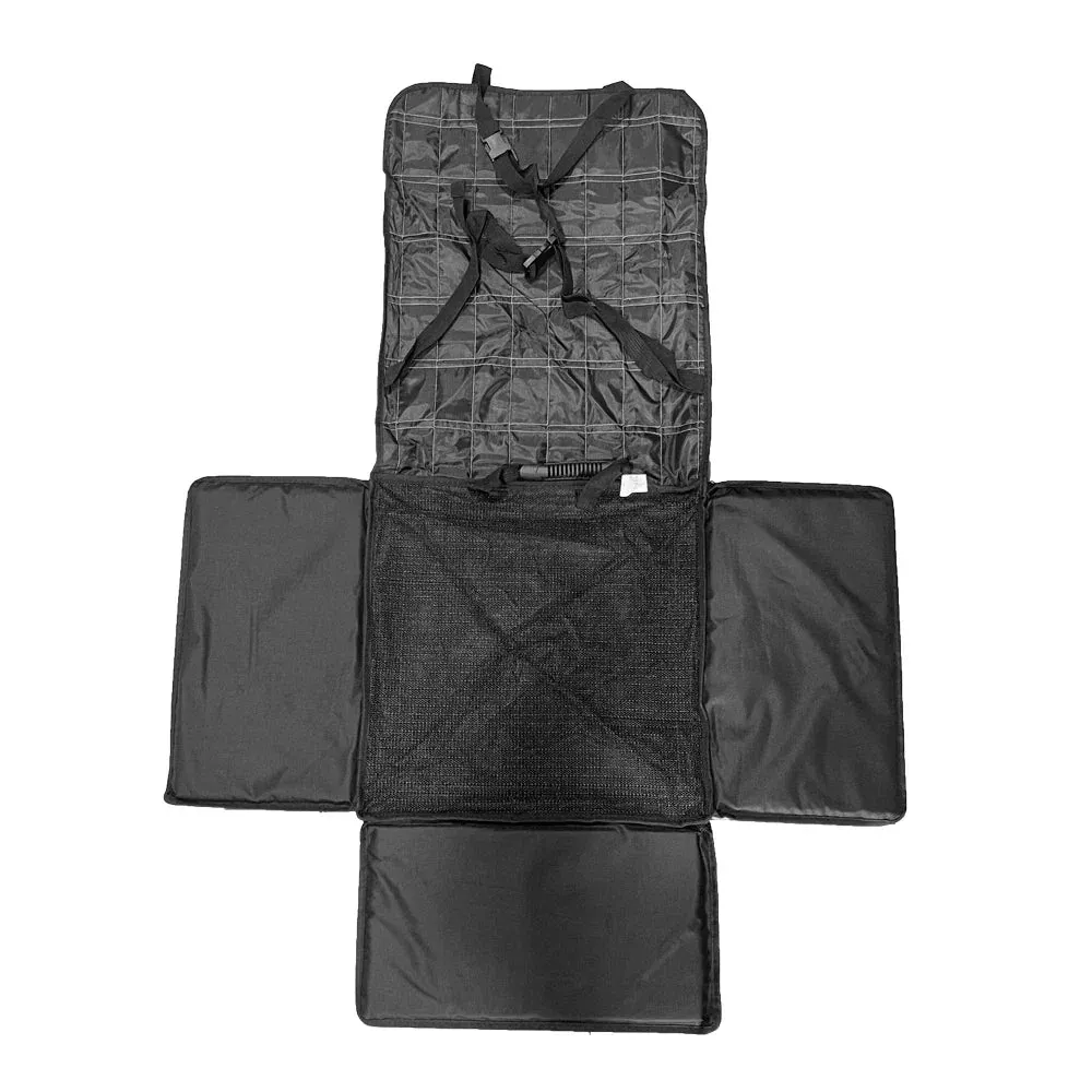 Waterproof Pet Car Seat Cover for Dogs - Durable Oxford Hammock with Foldable Travel Design