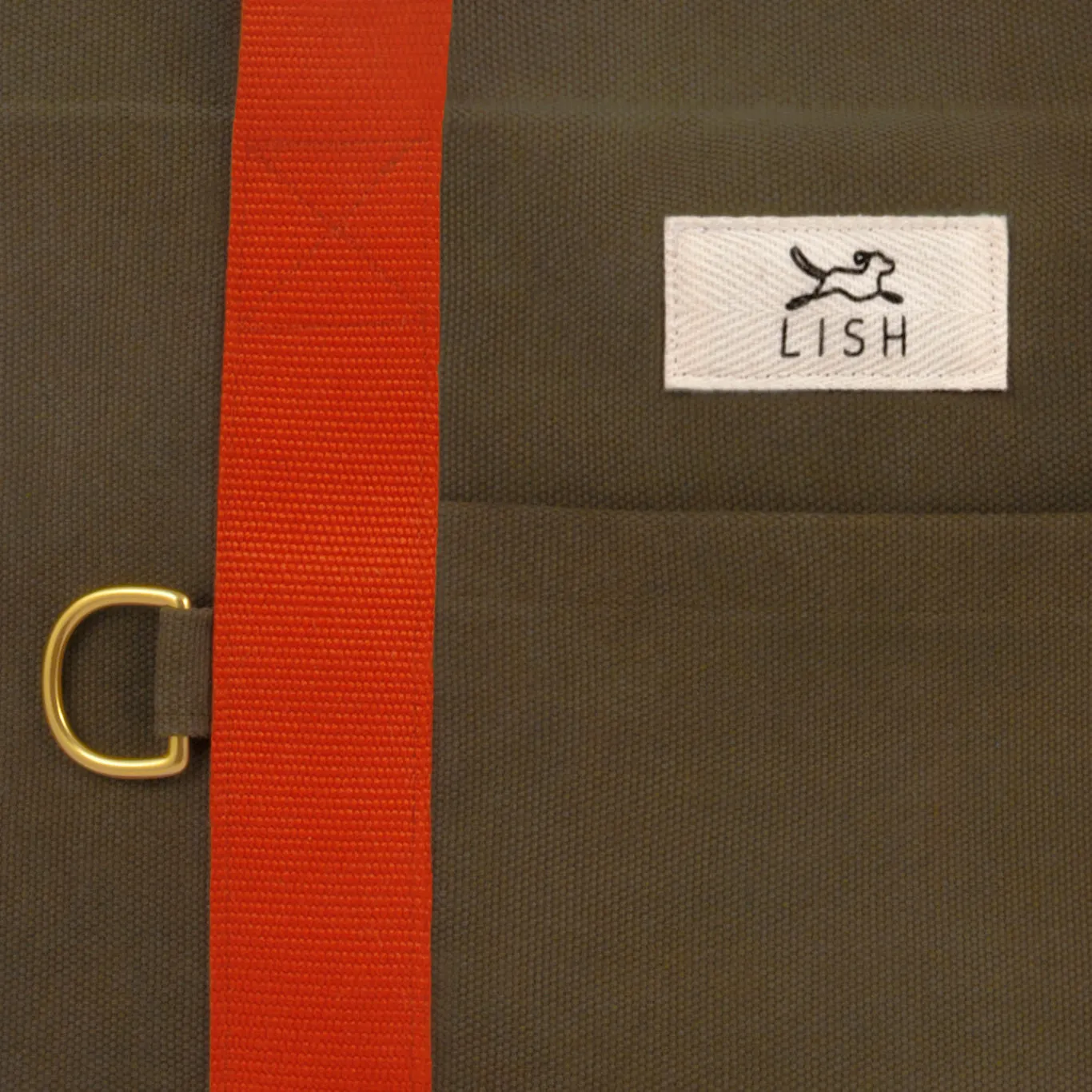 Watney Olive Green Designer Tote Dog Carrier