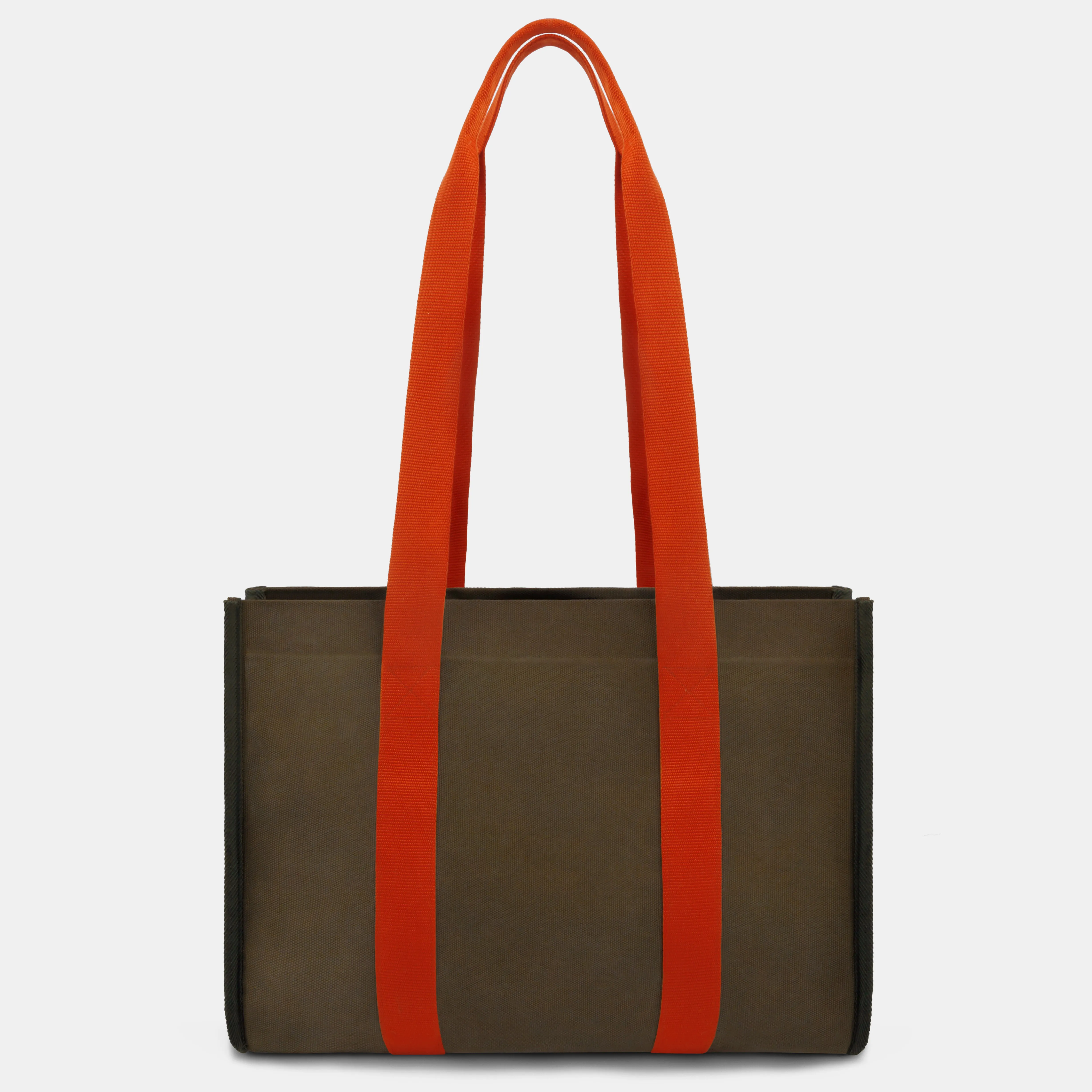 Watney Olive Green Designer Tote Dog Carrier